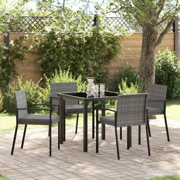 Ensemble de salle � manger pour 5 pcs Gris