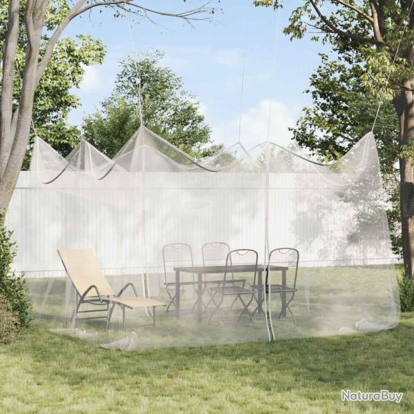 Filet Anti-Moustiques de 156 Maille Blanc 4 x 4 x 2,5 m