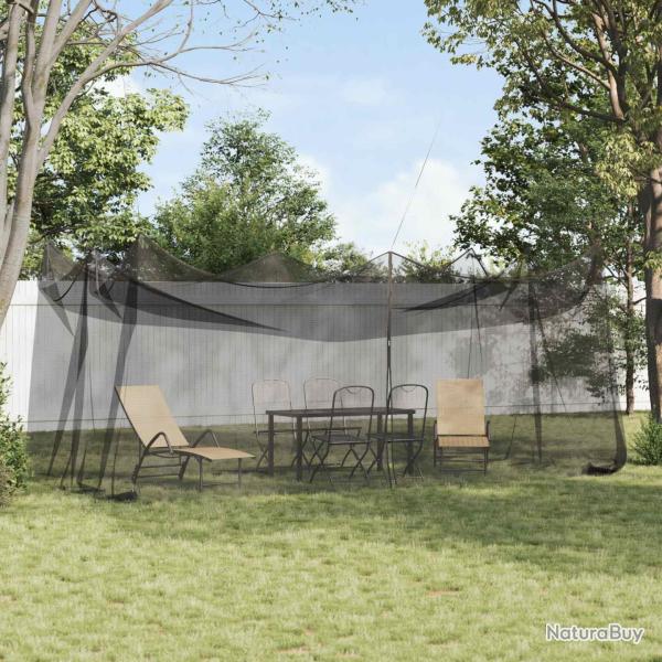 Filet Anti-Moustiques de 156 Maille Noir 3 x 6 x 2,5 m