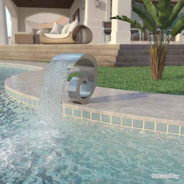 Fontaine d'�tang Acier inoxydable 50 x 30 x 53 cm Argent�