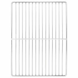 Grille de barbecue Argent&eacute; 40 x 30 cm Acier inoxydable