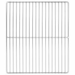 Grille de barbecue Argent&eacute; 40 x 35 cm Acier inoxydable