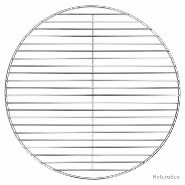 Grille de barbecue Argent� 43 x 43 cm Acier inoxydable