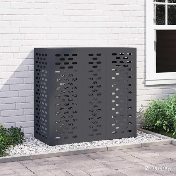 Housse de climatiseur Anthracite 110 x 50 x 105 cm