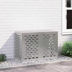 Housse de climatiseur Argent 100 x 50 x 70 cm Acier inoxydable