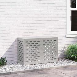 Housse de climatiseur Argent 90 x 40 x 60 cm Acier inoxydable