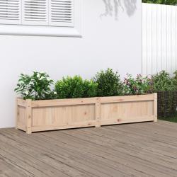 Jardini&egrave;re 150x31x31 cm bois de pin massif