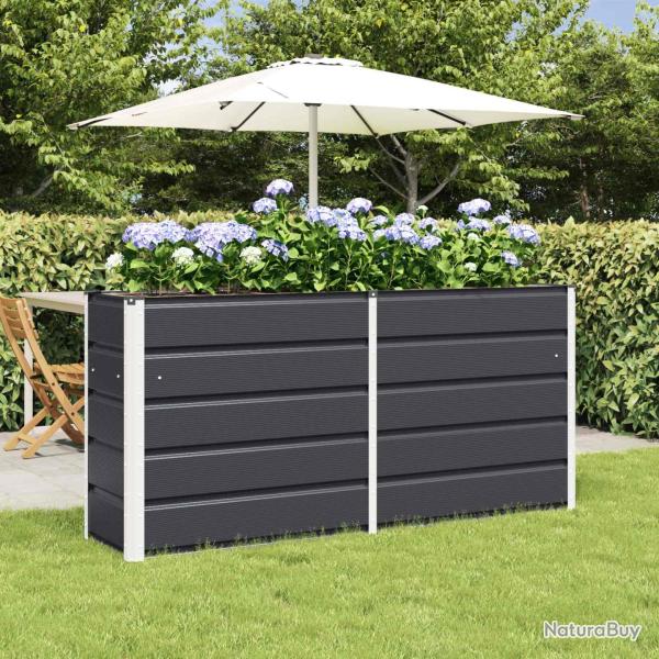 Jardini�re Anthracite 160 x 40 x 75 cm Acier