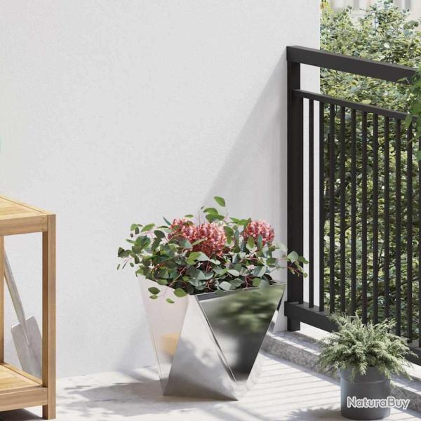 Jardini�re Argent 30 x 30 x 30 cm Acier inoxydable