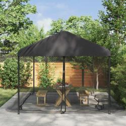 Moustiquaire pour gazebo 220 mesh Noir 6 x 3 x 2 m Polyester