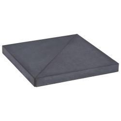Plaque de poids de parasol Noir Granite Carr&eacute; 15 kg