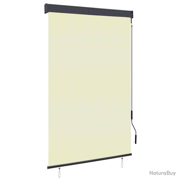 Store roulant d'ext�rieur 120 x 250 cm Cr�me