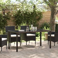 Table de Noir 160 x 80 x 73 cm M&eacute;tal