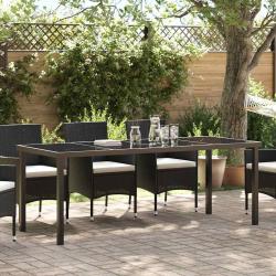 Table de Noir 200 x 80 x 73 cm M&eacute;tal
