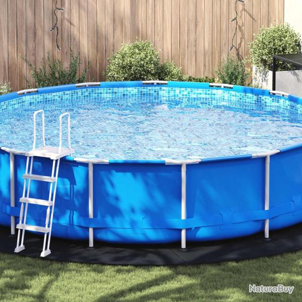 Tapis de piscine Noir � 550 cm Tissu non tiss�
