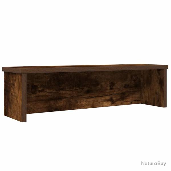 �tag�re de cuisine empilable ch�ne fum� 60x15x16 cm