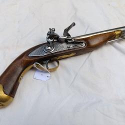 Pistolet &agrave; silex