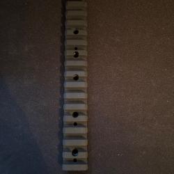 Rail picatinny 0 MOA en acier pour TRG42