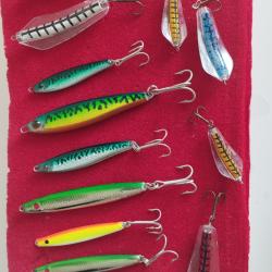 LOT DE P&Ecirc;CHE LEURRES JENSEN DE 5 A 60GR