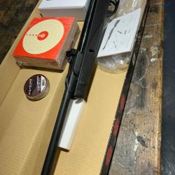 LOT NEUF CARABINE GAMO DELTA 4,5mm avec boite 500 plombs , boite &agrave; cibles plates avec cibles