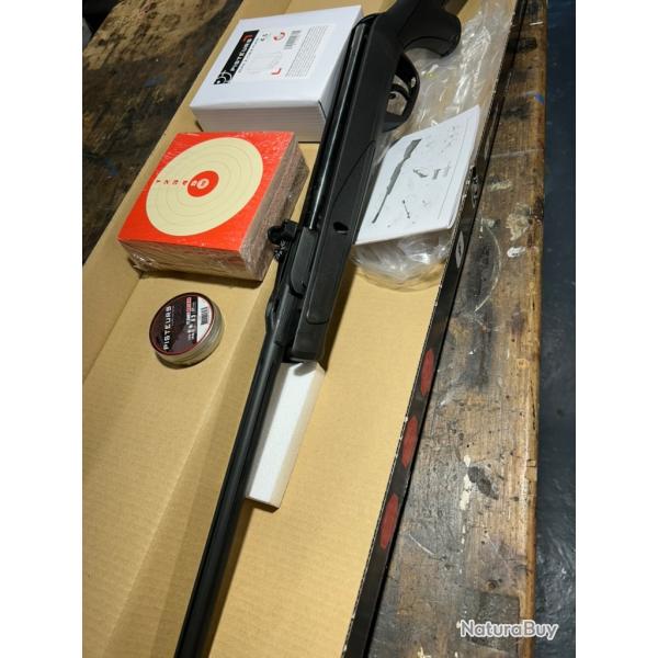 LOT NEUF CARABINE GAMO DELTA 4,5mm avec boite 500 plombs , boite � cibles plates avec cibles