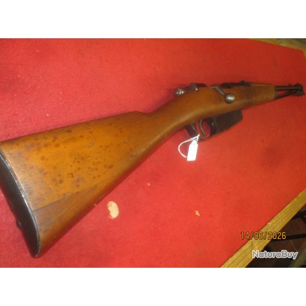 Carabine CARCANO 1938 TS Cal 7.35x51