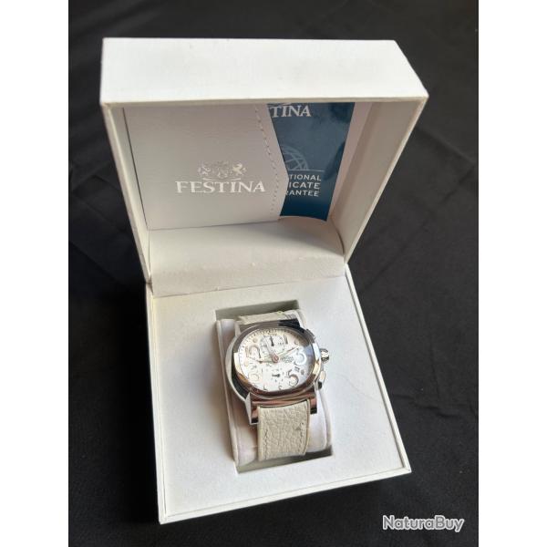Montre festina chronographe f16125