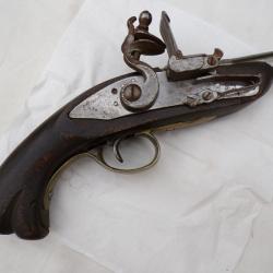 REPLIQUE DE PISTOLET TRPMBLON A SILEX