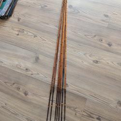 7 Anciennes fl&egrave;ches Art tribal Born&eacute;o Indon&eacute;sie arme 125cm