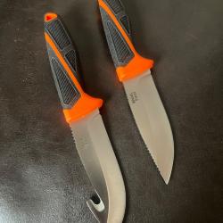 Lot couteaux de chasse