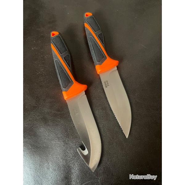 Lot couteaux de chasse