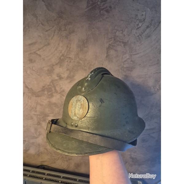 RARE casque adrian m26 , justice militaire