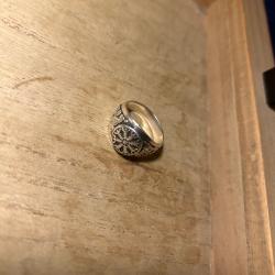 Bague viking en argent