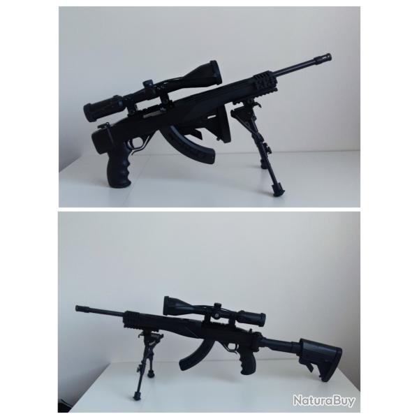 Ruger 10/22 tactical d�tente Timney et crosse pliante