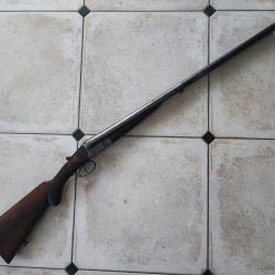Fusil chasse juxtapos&eacute; Artisan Belge