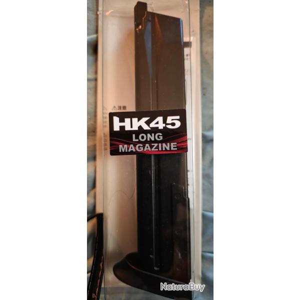 [BON PLAN]  CHARGEUR HK 45 HI CAPA (40 BILLES) 6MM / GAZ