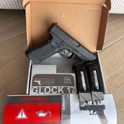 Glock 17 Gen 5 MOS UMAREX 3 Chargeurs CO2