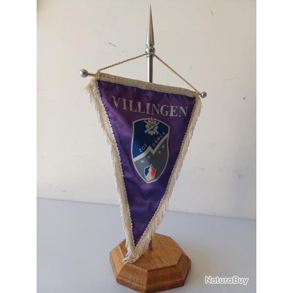 Superbe fanion de table ou de bureau du 203�me GRMCA de Villingen - FFA