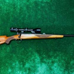 Carabine Mauser 98 cal. 7x64 avec lunette Hubertus 3-9x40 r&eacute;ticule 4