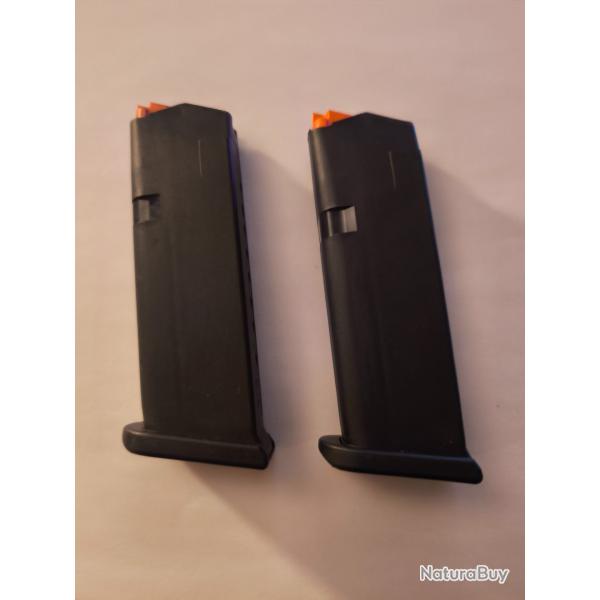 Lot de 2 chargeur Glock 43x / 48