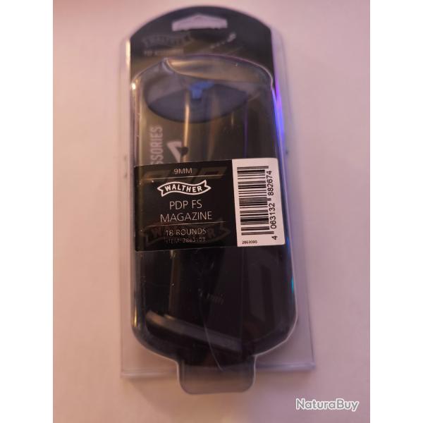 Chargeur walther PDP FS 18 coup