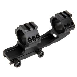 Rail Double Montage Lunette Noir