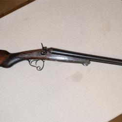 Fusil &agrave; chiens coach-gun PN cal 16/65, cat D, en l'&eacute;tat.