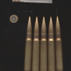 5948A UN CLIP COMPLET DE 7,92x57 ww2  Balle SmE NEUTRA