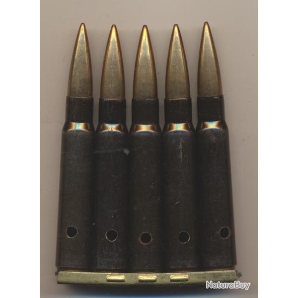 5948G UN CLIP COMPLET DE 7,92x57 ww2 SS  �tui laqu� NEUTRA