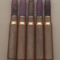 5948L UN CLIP COMPLET DE 7,92x57 ww2  PP 33 &eacute;tui  acier cuivr&eacute; NEUTRA
