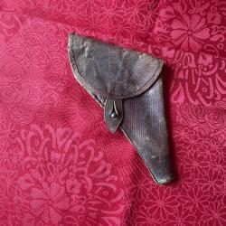 Petit Holster ancien en cuir, pas de prix de r&eacute;serve