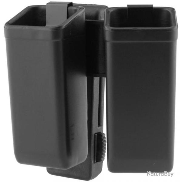 PORTE CHARGEUR PIVOTANT DOUBLE 2 CHARGEURS 9MM