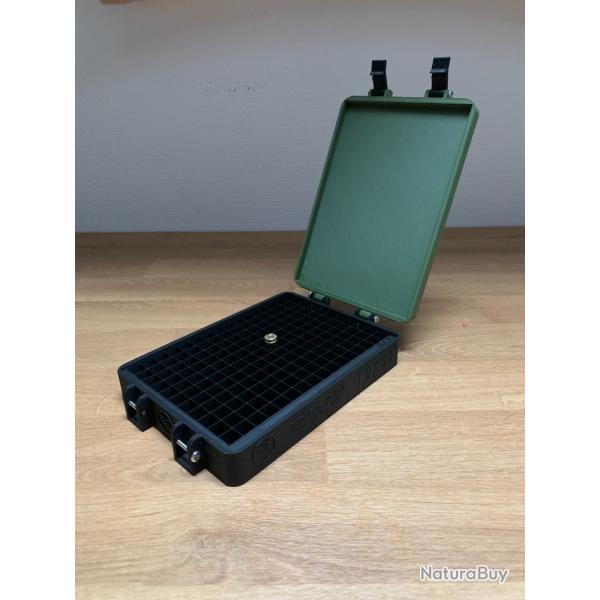 Boite munitions kit 9mm od green XL noir Tactical Forge AMMO