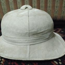 casque colonial anglais 1933complet authentique marquage